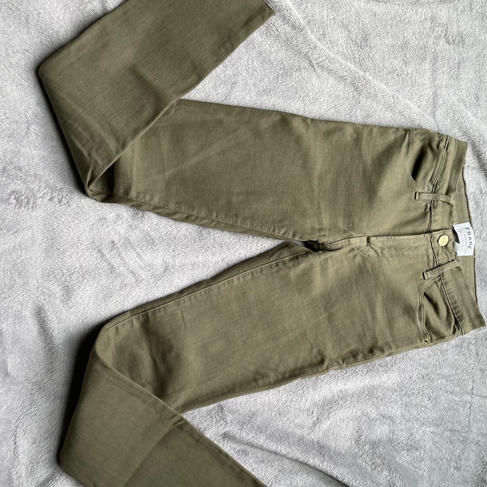 FRAME Denim - Olive Green Jeans